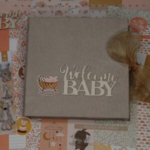 Kit album "Welcome baby girl"