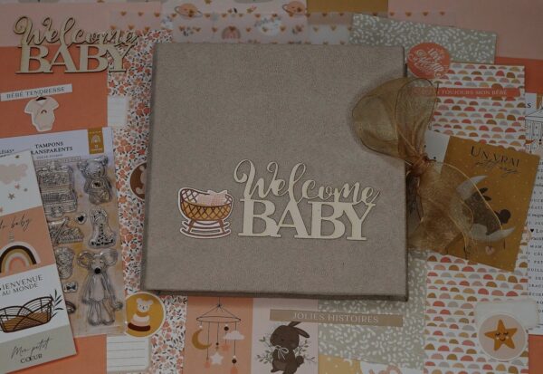 Kit album "Welcome baby girl"