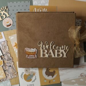 Kit album "Welcome baby" unisexe